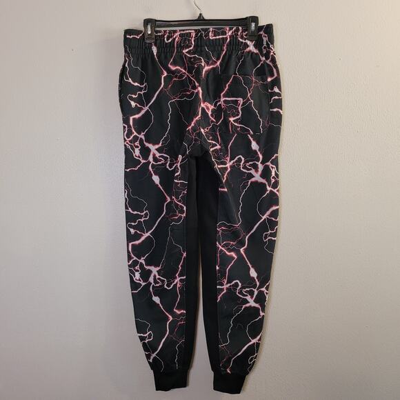 NBA Houston Rockets Youth White Lightening Lounge Sweatpants Size Large - Picture 5 of 12